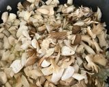 余ったきのこ類でデュクセルソースパスタ作り方2写真