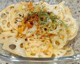簡単れんこんナムル作り方3写真
