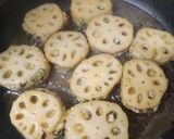 れんこんの挟み焼き作り方3写真