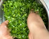 ウズベキスタン♡季節の青菜のサモサ作り方4写真