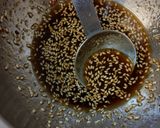 漬けハラミ野菜炒め。作り方1写真
