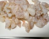 ぷりぷり海老と枝豆のふんわり豆腐蒸しあんかけ作り方3写真