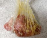 鶏肉の中華麹漬けとアスパラときくらげ炒め作り方2写真