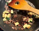 変わり種！？ズッキーニのカレー炒飯作り方2写真