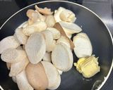 エリンギと大葉の炒め＊めんつゆバター作り方2写真