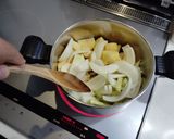 チキンカレー焼きカボチャ乗せ作り方3写真