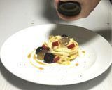 果物とナッツとゴルゴンゾーラのパスタ作り方23写真