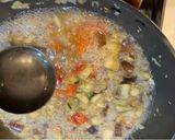焼そばソースがきめての、彩りキーマカレー作り方2写真