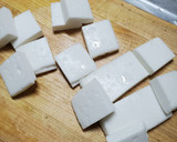 簡単！はんぺんのマヨカレー炒め作り方1写真