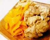 簡単!豚肉とにんじんの照り煮作り方5写真