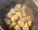 里芋の煮っ転がし！作り方1写真