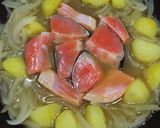 道産子の味?☆ほっこり鮭じゃが♪石狩鍋風作り方15写真
