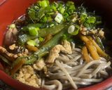青椒肉絲ぶっかけそば作り方9写真