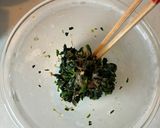 おかんレシピ𓀤𓀣ほうれん草のおひたし作り方3写真