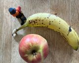 りんごとバナナのスムージー作り方1写真