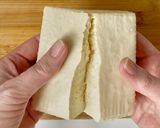 防災レシピ🍲湯煎で🥬小松菜と豆腐の煮浸し作り方3写真