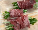 水菜の肉巻き作り方3写真
