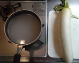 ご飯を炊くときに作るふろふき大根作り方1写真