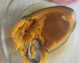 浮腫みに♪韓国風食べるスープ♪かぼちゃ作り方1写真