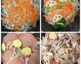 蒸し野菜　レモンのせ作り方2写真