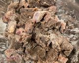 マグロ血合い肉レバニラ風作り方3写真