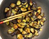 新鮮ホルモンの麻婆茄子作り方1写真