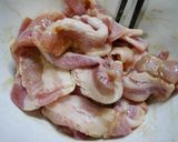 簡単！豚バラ野菜の黒酢炒め作り方1写真