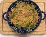 簡単！ベーコンときのこのワンパン和風パスタ！作り方9写真