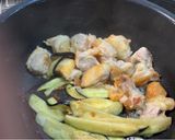 激旨っ！鶏肉と茄子とレタスの中華風炒め作り方3写真
