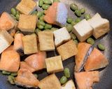 管理栄養士＊鮭と厚揚げのとろみ餡作り方3写真