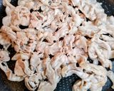簡単ランチ！法蓮草と新玉ねぎの豚丼作り方5写真