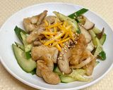 時短おつまみ。鶏皮ときゅうりのシークワーサー和え作り方7写真