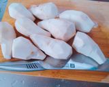 ＊里芋と豚肉のにんにくのこく旨照り焼き＊作り方2写真