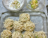 海老と枝豆の素麺揚げ作り方4写真