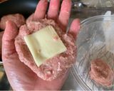ついにできた！チーズインハンバーグ作り方4写真