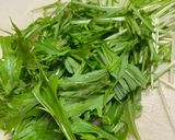 水菜とアサリのお吸い物作り方3写真