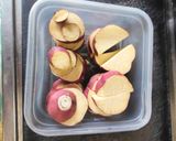 さつまいもとれんこんの甘辛きんぴら作り方1写真