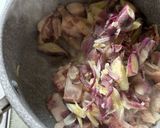 豚バラとミョウガの麺つゆ作り方2写真