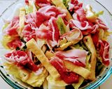 今夜の夕飯☆白菜と豚肉のうま煮♪レンチン作り方1写真
