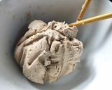 ナスとそばのショートパスタのおろしそば風作り方2写真