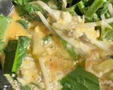 簡単　ほうれん草入り豚焼き作り方1写真