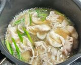 ひやあつ 豚しゃぶ和風カレーつけ麺作り方1写真