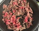 牛肉とキャベツのオイスター炒め作り方2写真