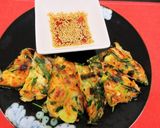 栄養士の卵考案☆野菜たっぷりチヂミ風作り方6写真