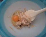 パンにぬるきなこでカップケーキ♡作り方3写真