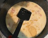 お月見カルボごはん!作り方3写真