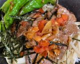 牛肉と野菜のどんぶり　和風トマトソース作り方9写真