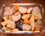 たけのことねっとり根菜の味しみしみ煮物🤭作り方7写真