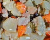 とろける♪豚バラ大根の煮物＊醤油or味噌作り方7写真