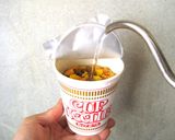 カップヌードルのスープで打ったうどんの麺作り方2写真